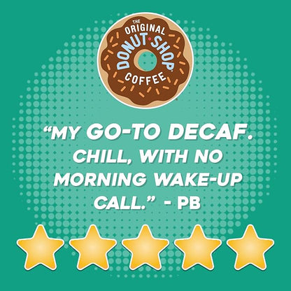 The Original Donut Shop Decaf Keurig Single-Serve K-Cup Pods, Medium Roast Coffee, 96 Count