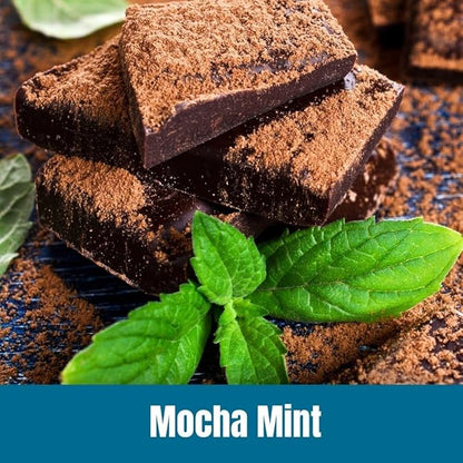 Door County Coffee Mocha Mint Flavored Ground Coffee - Medium Roast - 10 oz Bag - 100% Specialty Arabica
