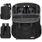 Mactso Stroller Travel Bag Compatible with GB Pockit Air Plus All Terrain and GB Pockit + All City, Lightweight Stroller Travel Backpack for Airplane (Black, L)