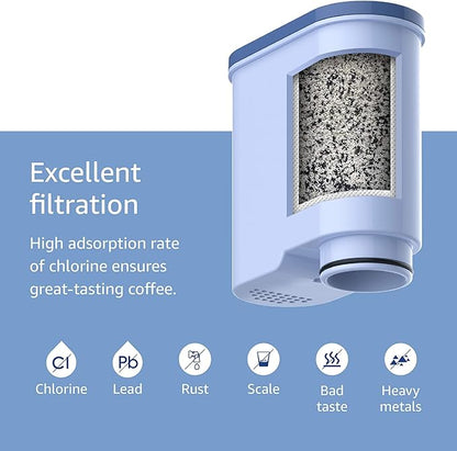 Waterdrop Coffee Water Filter, Replacement for Philips® AquaClean® CA6903/10 CA6903/22, Saeco® and Philips® Fully Automatic Coffee Machines, TÜV SÜD certified, Reduces PFAS, PFOA/PFOS, 4 Packs