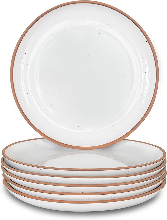 Mora Ceramic Plates Set, 7.8 in