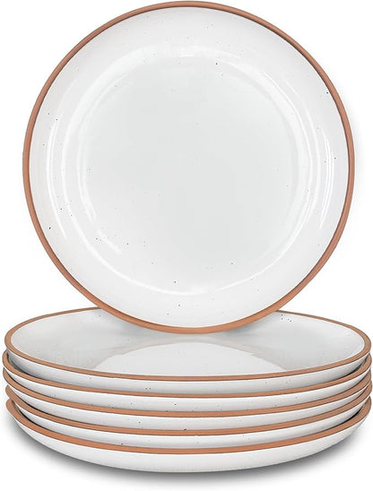 Mora Ceramic Plates Set, 7.8 in