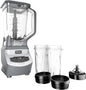 Ninja BL660 Professional Compact Smoothie & Food Processing Blender, 1100-Watts, 3 Functions -for Frozen Drinks, Smoothies, Sauces, & More, 72-oz.* Pitcher, (2) 16-oz. To-Go Cups & Spout Lids, Gray
