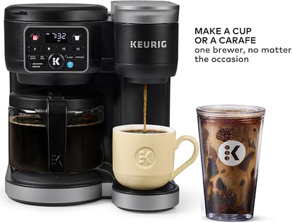 Keurig K-Duo Hot & Iced Single Serve & Carafe Coffee Maker – MultiStream Technology, 72oz Reservoir, Ideal for Holiday Hosting & Gift Giving (Gen 2)