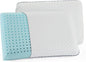 WEEKENDER Gel Memory Foam Pillow - Queen Size - 2-Pack - Medium Plush Feel - Neck & Shoulder Support - For Back, Side, & Stomach Sleepers - Home, Hotel, & Hospital Essentials