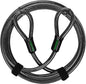 15 ft x 1/2" Heavy Duty Cut-Proof Security Cable | Flexible Vinyl-Coated Braided Steel with Looped Ends | Weatherproof Anti-Theft Locking Cable for Bikes, Gates, Kayaking & Outdoor Equipment