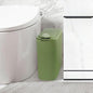 Automatic Motion Sensor Bathroom Trash Can with Lid, 2.6 Gallon Touchless Trash Bin, Smart Garbage Can Plastic Slim Wastebasket for Bedroom, Office, Dorm (Green)