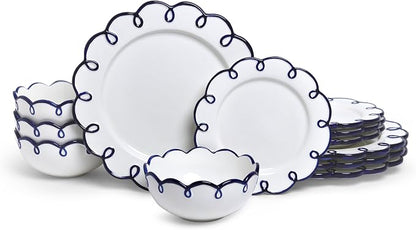 Sango 12-Piece Stoneware Dinnerware Set