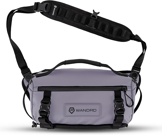 WANDRD ROGUE V1 6L Sling: Compact Camera Sling and Crossbody Bag with Fast Access, 3-Way Carry– Lightweight Everyday Bag Great for Travel, Photography, and Daily Use (Uyuni Purple)
