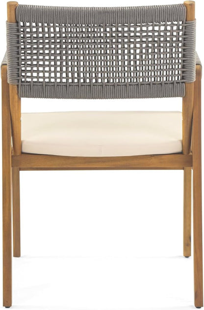 Christopher Knight Home Pasco Acacia Wood Outdoor Dining Table Set