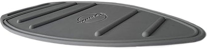 Encasa XO Silicon Mat for Hot Iron Rest - Heat Resistant, Anti - Slip, Thicker Pad for Protecting Your Table During Ironing, Non-Burning, Machine Washable, Durable - Grey