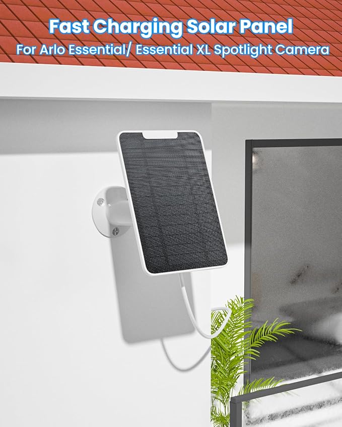 5W Arlo Solar Panel Charger Compatible
