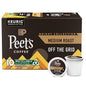 Peet's Coffee, Medium Roast Keurig K-Cup Pods - Off The Grid 10 Count (1 Box of 10 Pods)