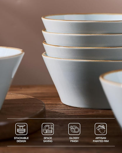 Famiware Saturn Dinnerware Sets, Ceramic Dishes