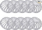 Floor Sink Strainer, Floor Drain Strainer, Heavy Duty Aluminum Dome Drain Cover, Floor Drain Cover for Restaurant, Home, Garden, Kitchen, Bar, Buffet or Food Service 5-1/2" W x 2-1/4"H(10PCS)