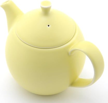 FORLIFE Dew Teapot with Basket Infuser, Lemon Grass, 14 oz/414ml