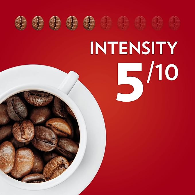 Lavazza Qualità Rossa Ground Coffee, Medium Roast, Arabica and Robusta Blend, 8.8 oz Brick (Pack of 20)