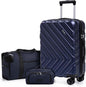 Luggage Sets 3 Piece,Suitcases with Wheels,Carry On Luggage Set 22x14x9 Airline Approved,Hardshell Luggage Sets With TSA Lock,20 Inch Carry On Suitcase
