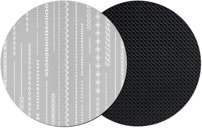 Modern Minimalist Art Coasters Set of 2, Absorbent Coasters