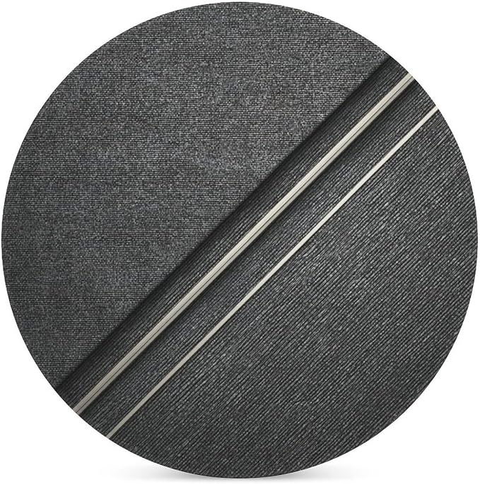 Thin White Lines Geometric Pattern Minimalist Coasters Set of 4 Absorbent