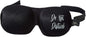 Bucky Ultralight Comfortable Contoured Travel and Sleep Eye Mask, Do Not Disturb, One Size (5824)