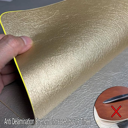 Semi-Gloss Placemats and Coasters Sets, Imitation Leather Effect Placemats Set
