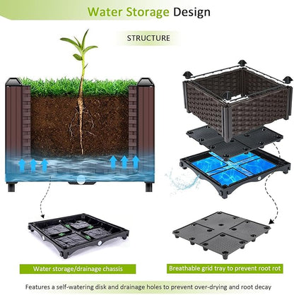 Raised Garden Bed with Legs Planters
