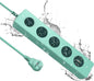 SOLL IPX9 Outdoor Power Strip Weatherproof, Surge Protector Power Strip with 3 Outlet and 3 USB Charging Ports(2 USB C), 5.18FT Extension Cord for Patio, Garden, Bathroom, Kitchen, Garage, Office