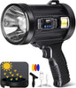 Spotlight 1000000 Lumens, 6 Modes Led Rechargeable Spotlight Flashlight As Seen