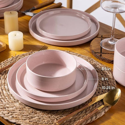 AmorArc Stoneware Dinnerware Sets