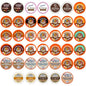 Crazy Cups Cappuccino & Hot Chocolate Variety Pack, Including Flavored Chocolate & Cappuccino Coffee for Keurig K Cup Machines, 40 Count
