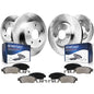 Detroit Axle - Brake Kit for 2000-2004 Toyota Avalon 2001 2002 2003 Disc Brake Rotors Ceramic Brakes Pads Front and Rear Replace