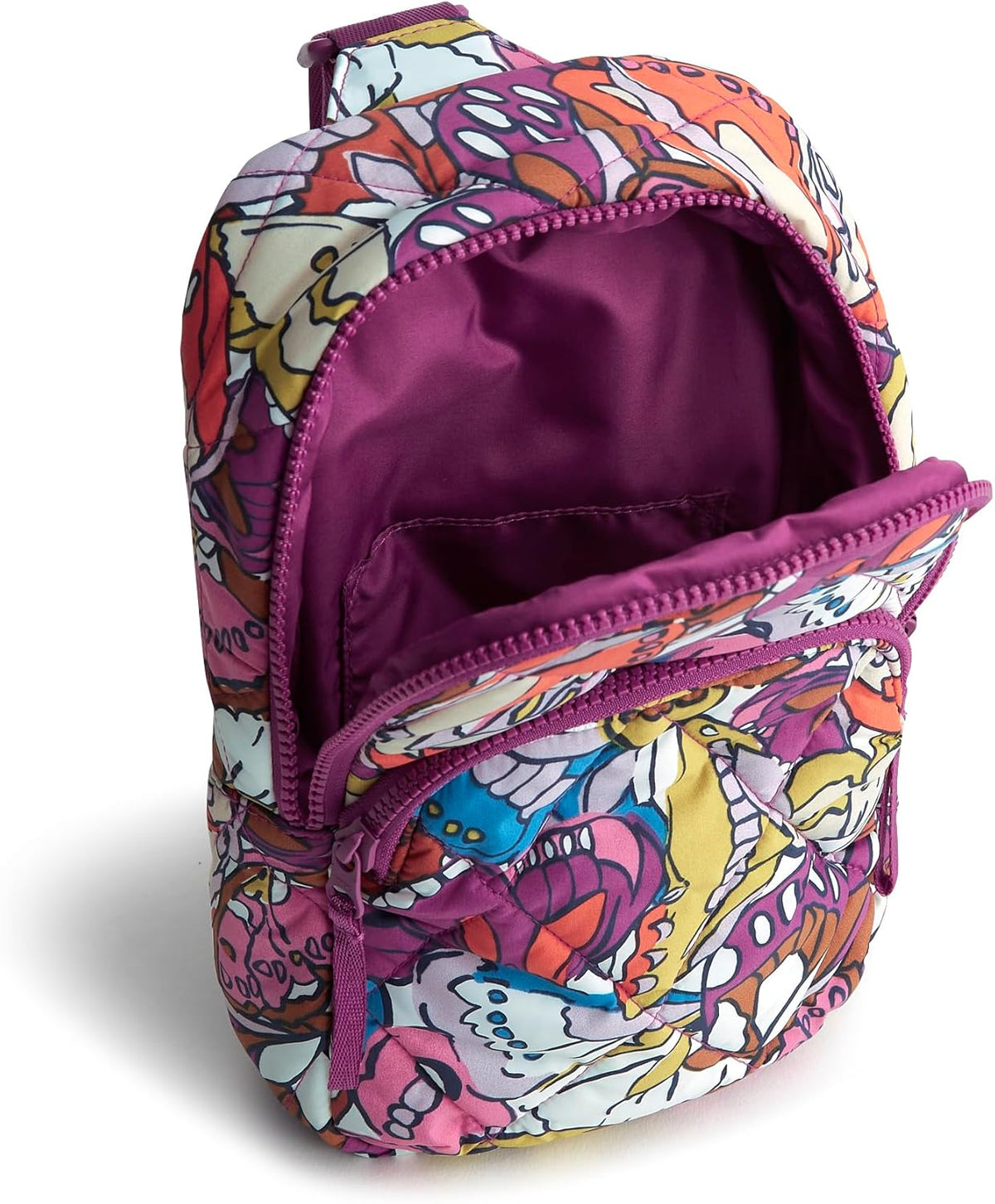 Vera Bradley Women's Lorman Sling Backpack-Featherweight Bag, Flutter, One Size