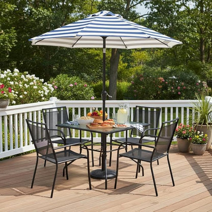 Tangkula 35 Inch Patio Dining Table