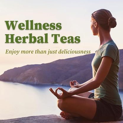 FullChea - Mugwort Tea Bag 40 Teabags, 1.5g/bag - 100% Pure Mugwort leaves Herbal Tea - Rich In Antioxidants