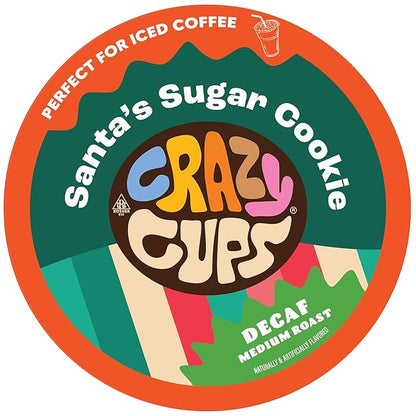 Crazy Cups Santa's Sugar Cookies DECAF 22ct