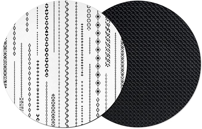 Modern Abstract Coasters Set of 2, Absorbent Coasters
