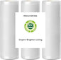MegaWise 3 Rolls of Vacuum Sealer Machine Bags, 8 inch wide and 21.6 Feet Long for Megawise & other brand vacuum sealers Perfect for Meal Prep and Sous Vide Cooking