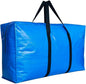 Extra Large Storage Duffle Bag with Zippers and Handles, Big Foldable Duffle Bag for Travel