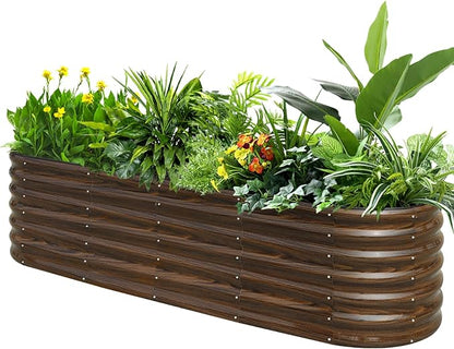 SnugNiture 8x2x2ft Raised Garden Bed Kit