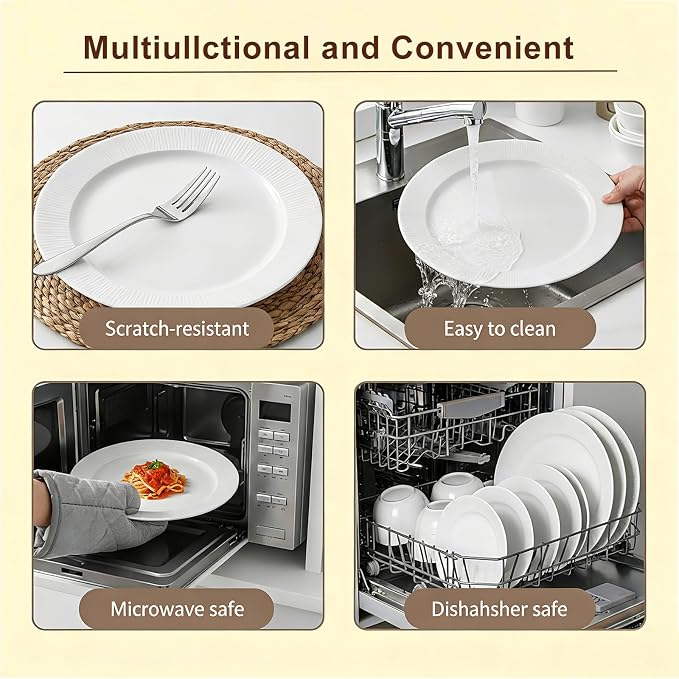 16 Piece Bone China Dinnerware Sets