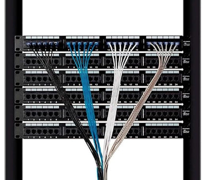 Monoprice Cat6A 25ft Purple 10-Pk Patch Cable UTP 30AWG 10G Pure Bare Copper Snagless RJ45 SlimRun Series Ethernet Cable