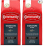 Community Coffee Premium Ground Coffee, Signature Blend, Dark Roast, 12 Ounce (Pack of 2)