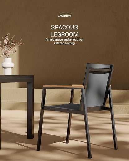 Expandable Outdoor Patio Dining Table Set