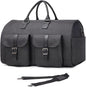 seyfocnia Convertible Travel Garment Bag,Carry on Garment Duffel Bag for Men Women - 2 in 1 Hanging Suitcase Suit Business Travel Bag