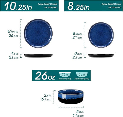 vancasso Starry 12 Pieces Dinnerware Sets