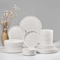 HaWare Dinnerware Sets, 16-Piece Plates and Bowls Set