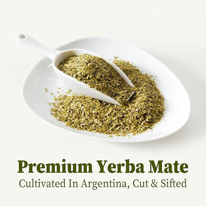 FullChea - Yerba Mate Tea Bag, 40 Teabags, 3g/bag - Unsmoked, Cultivated From Argentina - Rich In Antioxidants And Plant Nutrients