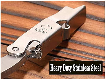 Professional Waiter Corkscrew Wine Key for Bartenders Set of 3,With Long Rosewood Handle Stainless Steel Handle Wine Opener for Bar Restaurant Waiters, Sommelier, Bartend (Black Wood 3 Packs)