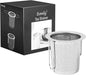 Tea Infuser, Evmliy Stainless Steel Tea Strainer Sitting in Mugs, Tea Infusers for Loose Tea, Tea Diffuser Long-Handled Tea Strainers Tea Filters, Loose Leaf Tea Steeper for Herbs Spices